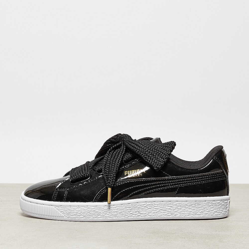 puma basket heart patent schwarz puma basket heart patent schwarz